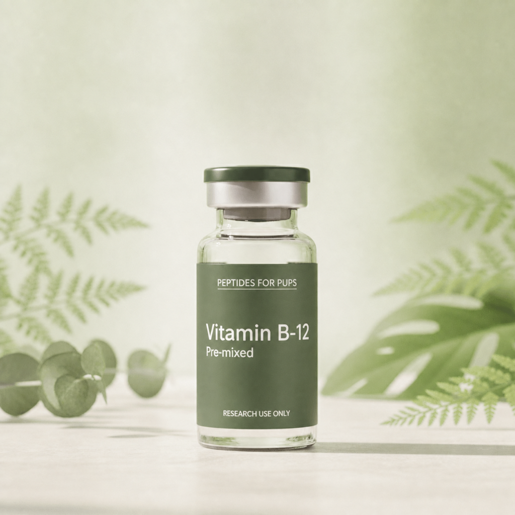 Vitamin B-12 Pre-mixed Peptides for Pups research vial